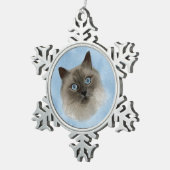 Ornement Flocon De Neige George la poupée (Vue impression)