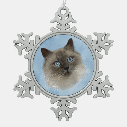 Ornement Flocon De Neige George la poupée (Devant)