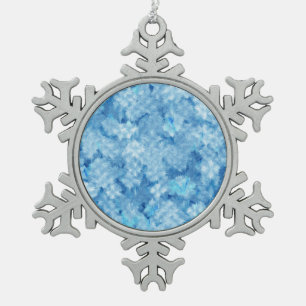 Ornement Flocon De Neige Givrée-