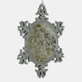 Ornement Flocon De Neige Glace glaciaire Texture nature Abstraite (Gauche)