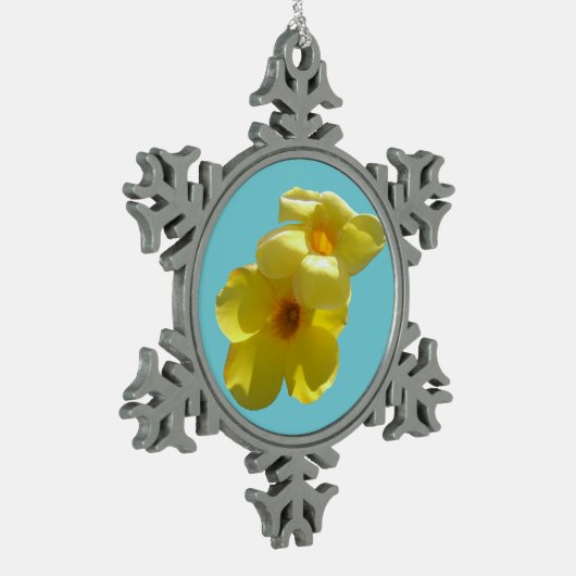 Ornement Flocon De Neige Golden Trumpet (Gauche)