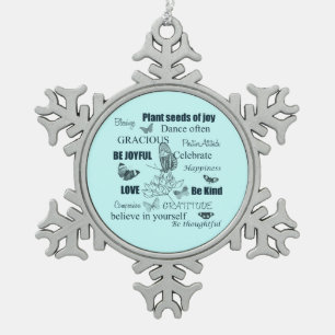 Ornement Flocon De Neige Graines plantes de joie