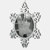 Ornement Flocon De Neige Grave oubliée (Vue impression)