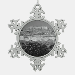 Ornement Flocon De Neige Grèce vintage Athènes Mycènes vue d'ensemble de l'