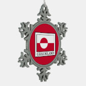 Ornement Flocon De Neige Groenland (Gauche)