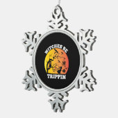 Ornement Flocon De Neige Halloween (Vue impression)