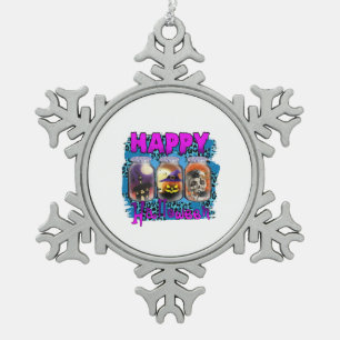 Ornement Flocon De Neige Halloween