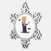 Ornement Flocon De Neige Halloween Dracula Funny (Vue impression)