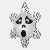 ORNEMENT FLOCON DE NEIGE HALLOWEEN GHOST (Vue impression)