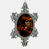 Ornement Flocon De Neige Heartbeat (Gauche)