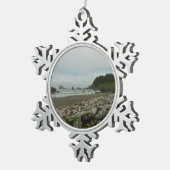 Ornement Flocon De Neige Hidden Beach I at Redwood National Park (Vue impression)