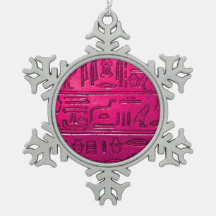Ornement Flocon De Neige Hieroglyphs_2014_1052