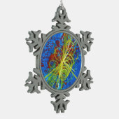 Ornement Flocon De Neige Higgs Boson Ornement de vacances (Gauche)