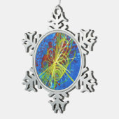 Ornement Flocon De Neige Higgs Boson Ornement de vacances (Vue impression)
