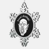 Ornement Flocon De Neige Horreur vampire (Vue impression)