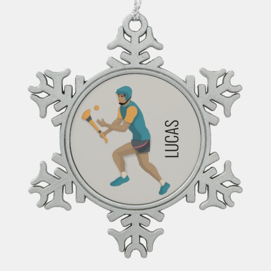 Ornement Flocon De Neige Hurler (Devant)