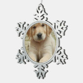 Ornement Flocon De Neige Image photo personnalisée (Vue impression)