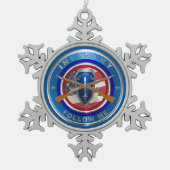 Ornement Flocon De Neige Infanterie (Devant)