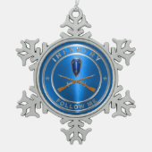 Ornement Flocon De Neige Infanterie (Devant)