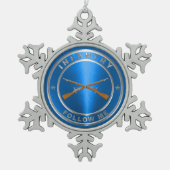 Ornement Flocon De Neige Infanterie (Devant)