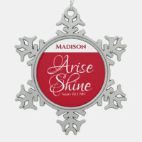 Inspiration Lever et Foi brillante Rouge