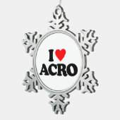 ORNEMENT FLOCON DE NEIGE J'AIME ACRO (Vue impression)