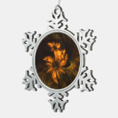 Ornement Flocon De Neige Jardin mystique Art Abstrait (Vue impression)