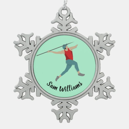 Ornement Flocon De Neige Javelin (Devant)