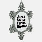 Ornement Flocon De Neige Jazz & Soul & Funk & Hip hop (Gauche)