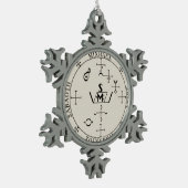 Ornement Flocon De Neige Joint d'ornement d'Arkhangel Michael (Gauche)