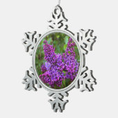 Ornement Flocon De Neige Jolie Lilacs violets (Vue impression)
