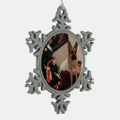Ornement Flocon De Neige Julkort de Schäfer (Gauche)