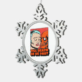 Ornement Flocon De Neige Jusqu'À La Mort Faisons-Nous Partie Classique (Vue impression)