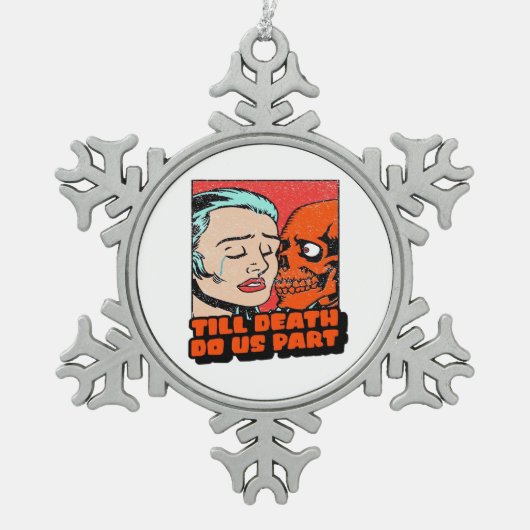 Ornement Flocon De Neige Jusqu'À La Mort Faisons-Nous Partie Classique (Devant)