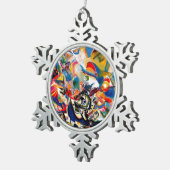 Ornement Flocon De Neige Kandinsky Composition VII Peinture Abstraite (Vue impression)