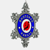 Ornement Flocon De Neige Karaté de Shotokan (Gauche)