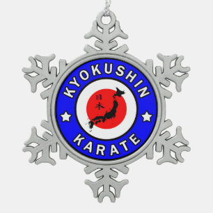 Ornement Flocon De Neige Karate Kyokushin