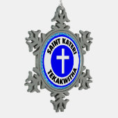 Ornement Flocon De Neige Kateri Tekakwitha (Gauche)