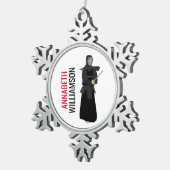 Ornement Flocon De Neige Kendo (Vue impression)