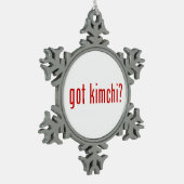 Ornement Flocon De Neige Kimchi ? (Gauche)