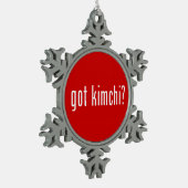 Ornement Flocon De Neige Kimchi ? (Gauche)
