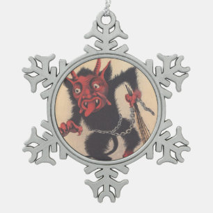 Ornement Flocon De Neige Krampus