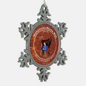 Ornement Flocon De Neige Lait d'orignal Matanuska (Gauche)