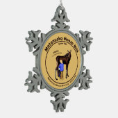 Ornement Flocon De Neige Lait d'orignal Matanuska (Gauche)