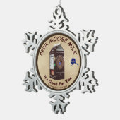 Ornement Flocon De Neige Lait d'orignal Matanuska (Vue impression)