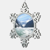 Ornement Flocon De Neige Lake Louise, Banff, Alberta, Canada (Vue impression)
