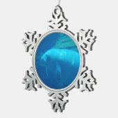 Ornement Flocon De Neige Lamantin (Vue impression)