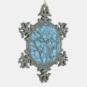 ORNEMENT FLOCON DE NEIGE L'ARBRE DE NOËL (Gauche)