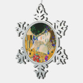 Ornement Flocon De Neige Le baiser de Gustav Klimt (Vue impression)