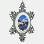 Ornement Flocon De Neige Le mont Rainier au point de paradis (Gauche)